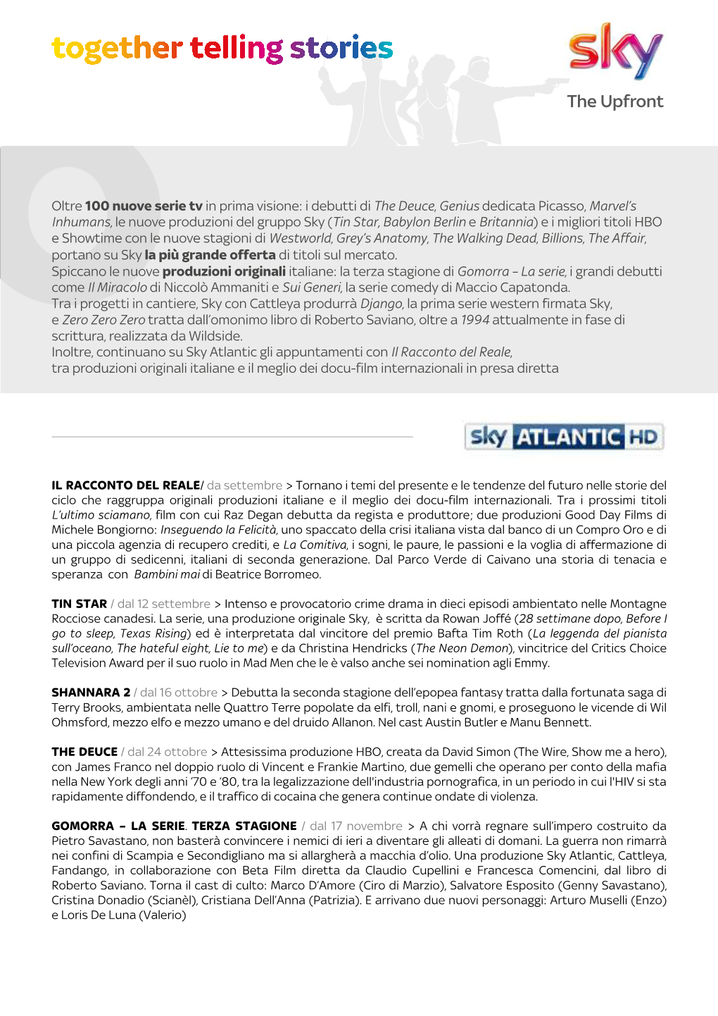 LE SCHEDE DI TUTTI I PROGRAMMI SKY (Pdf)