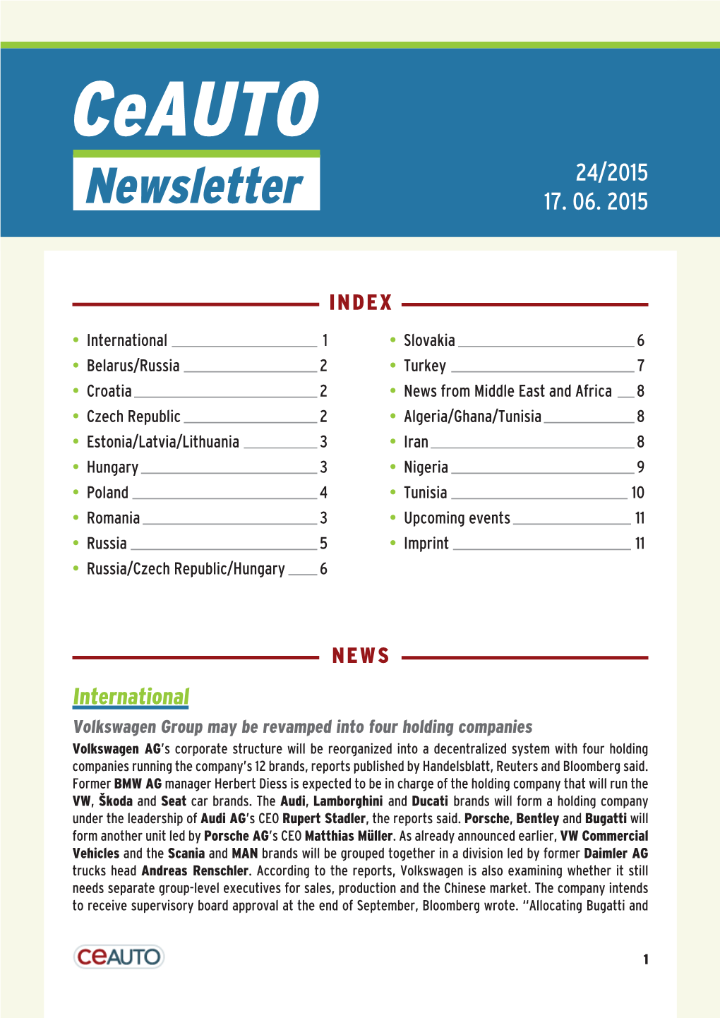 Ceauto 24/2015 Newsletter 17