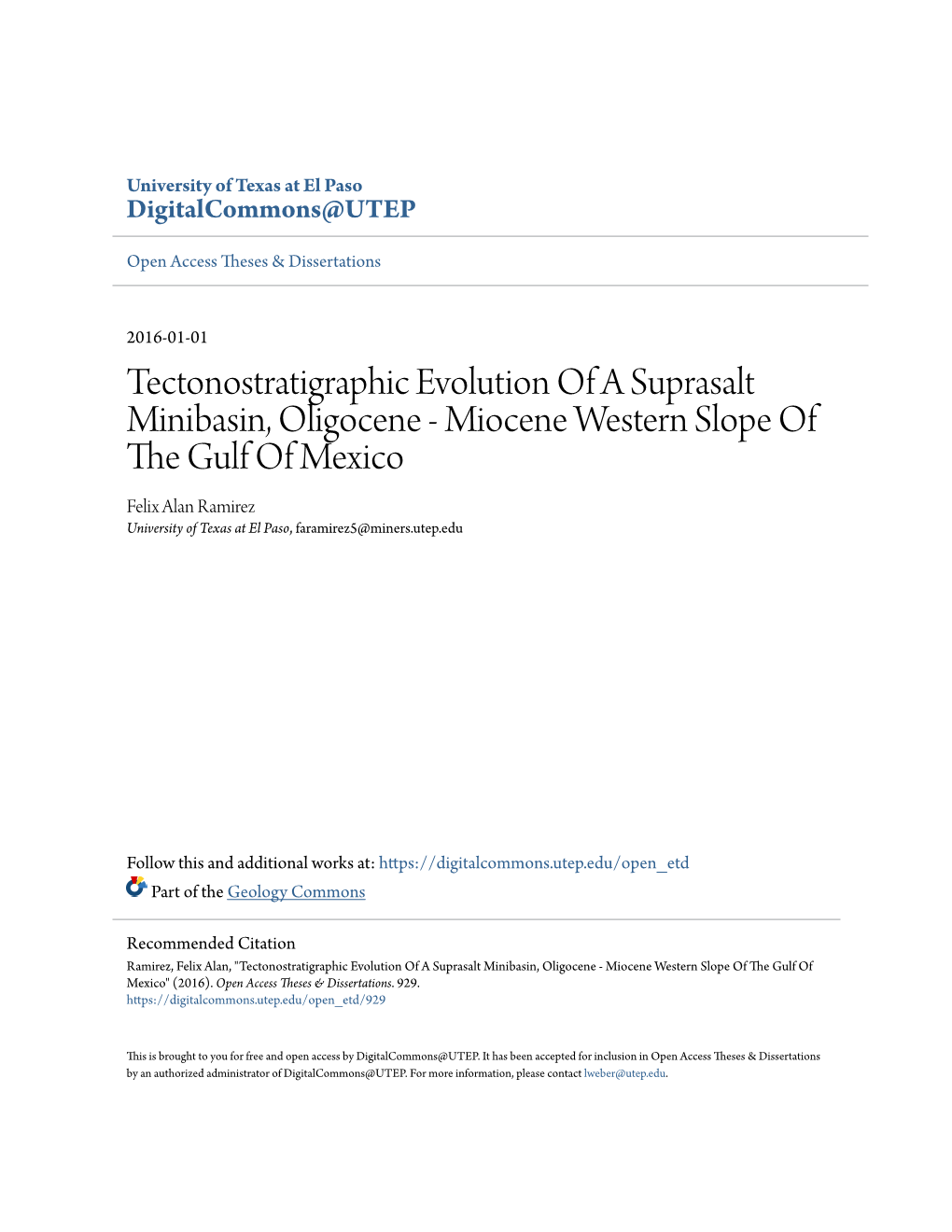 Tectonostratigraphic Evolution of a Suprasalt