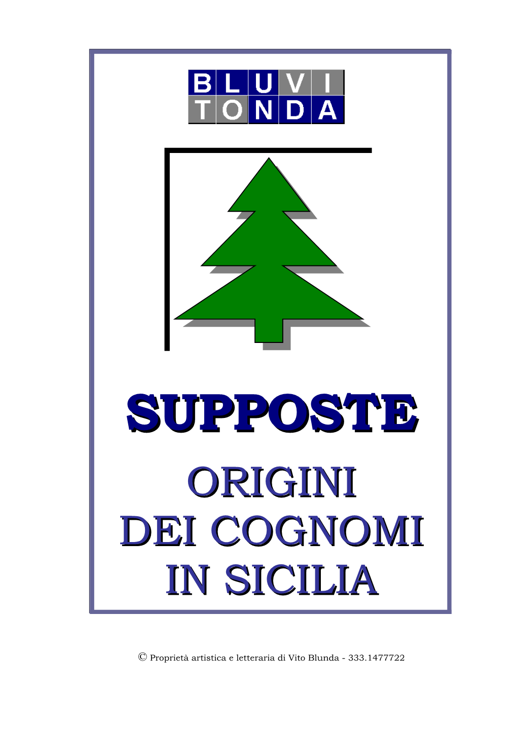 Supposte Origini Dei Cognomi in Sicilia.Pdf