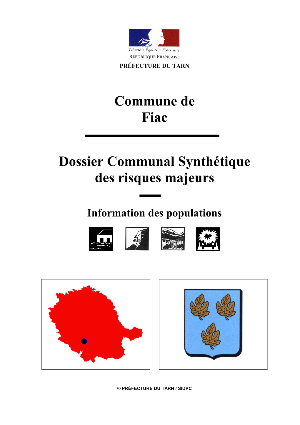 Commune De Fiac Dossier Communal Synthétique
