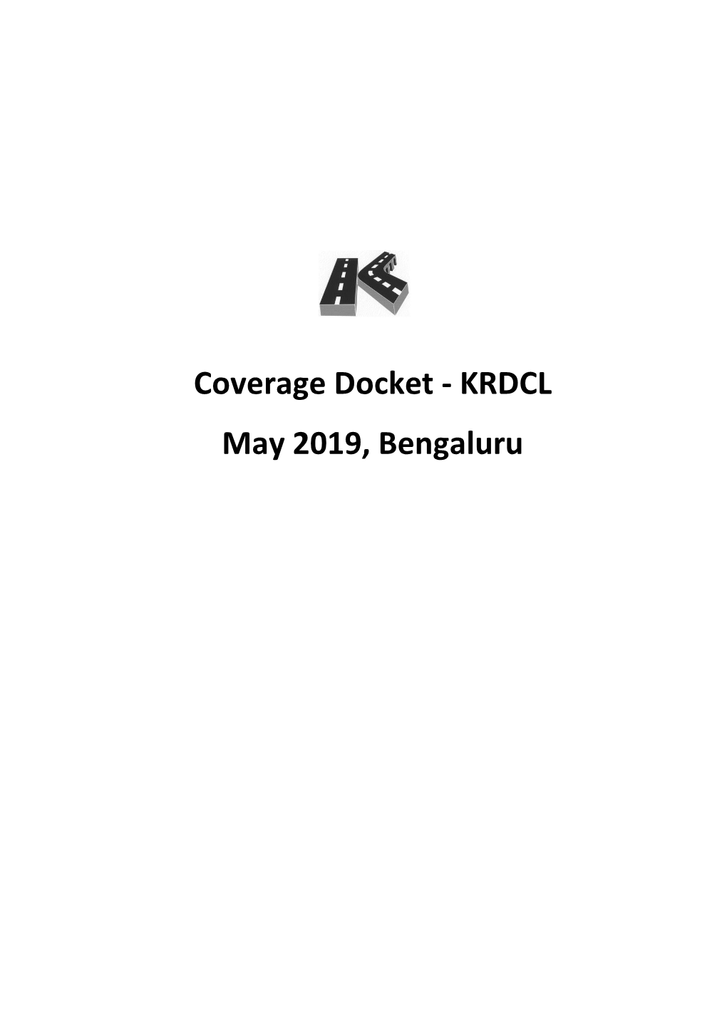 Coverage Docket - KRDCL May 2019, Bengaluru
