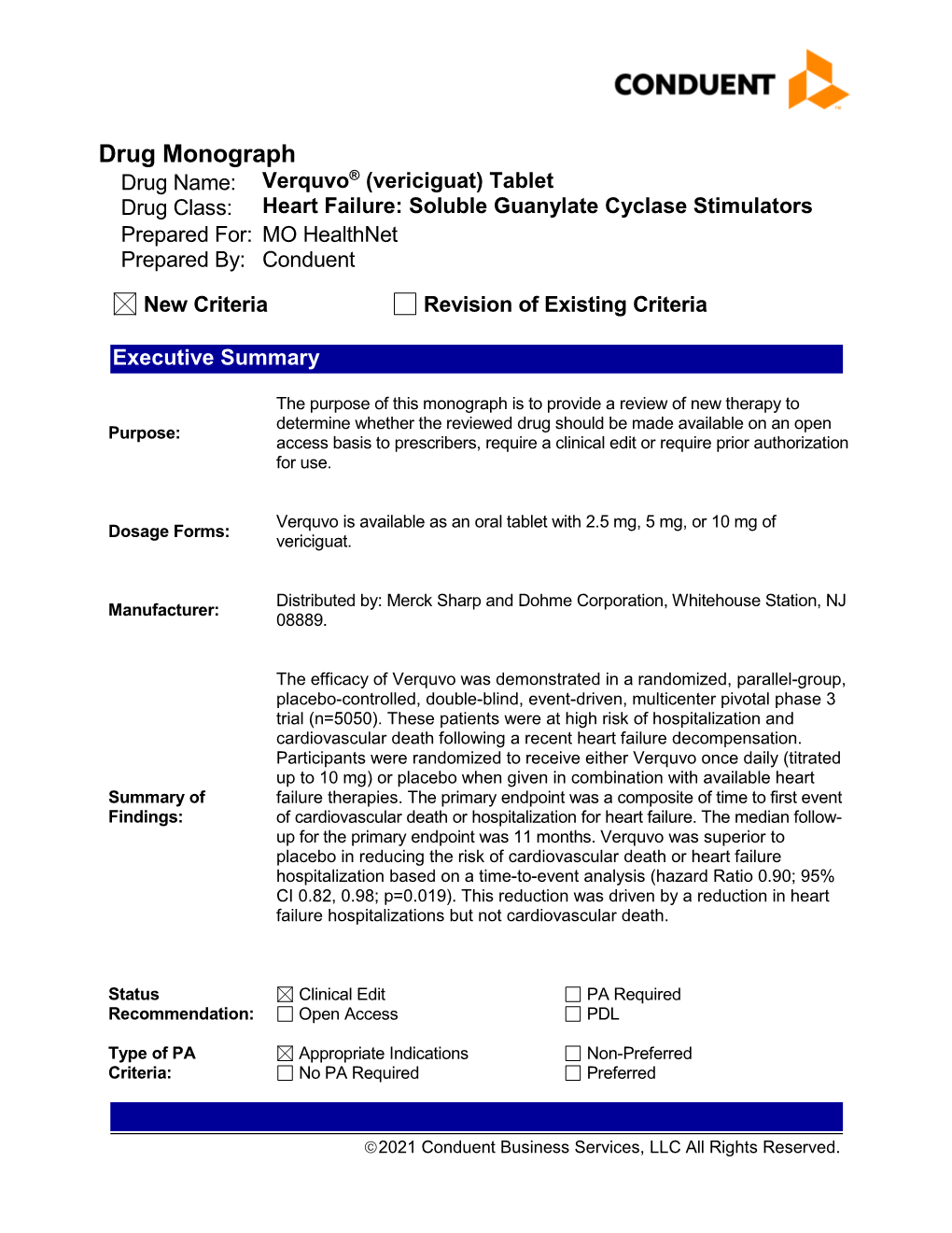 Drug Monograph