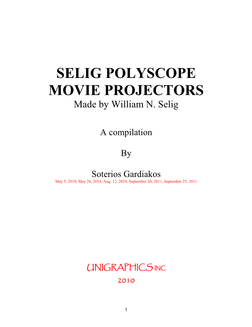 Selig Projectors