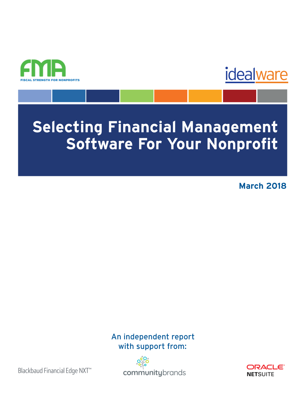 Selecting Financial Management Software for Your Nonprofit