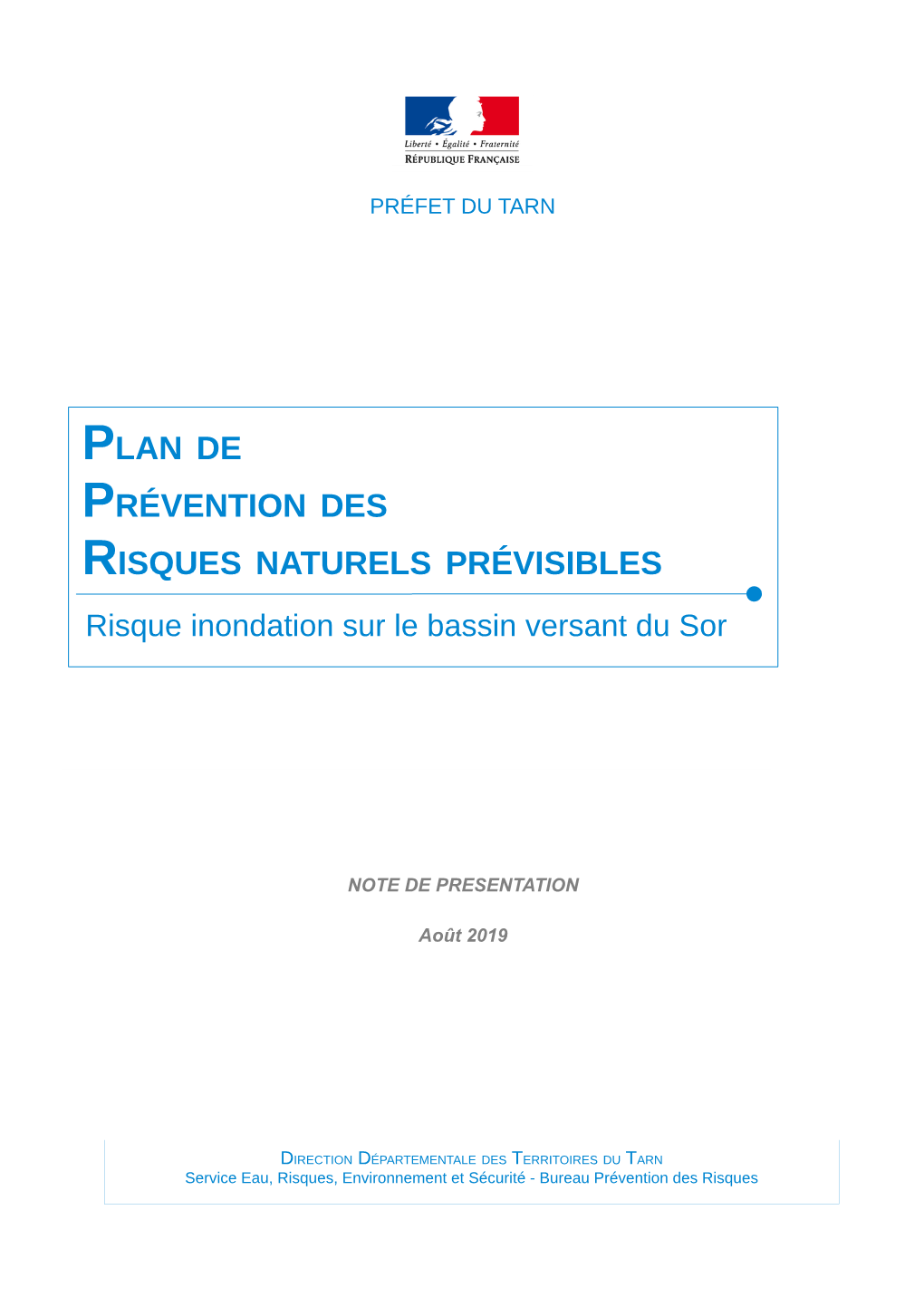 Risque Inondation Sur Le Bassin Versant Du Sor