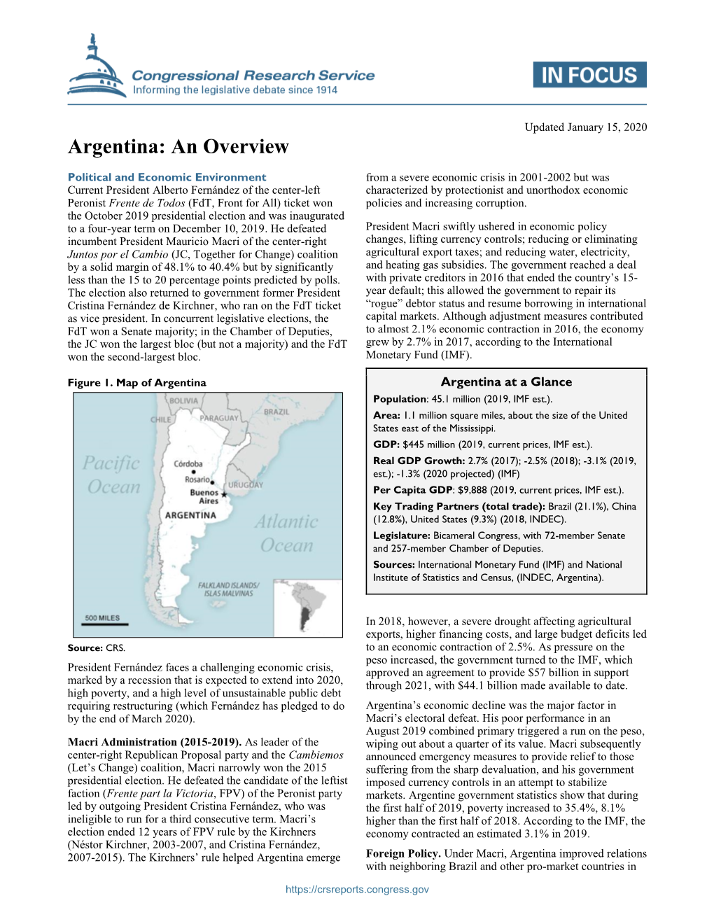 Argentina: an Overview
