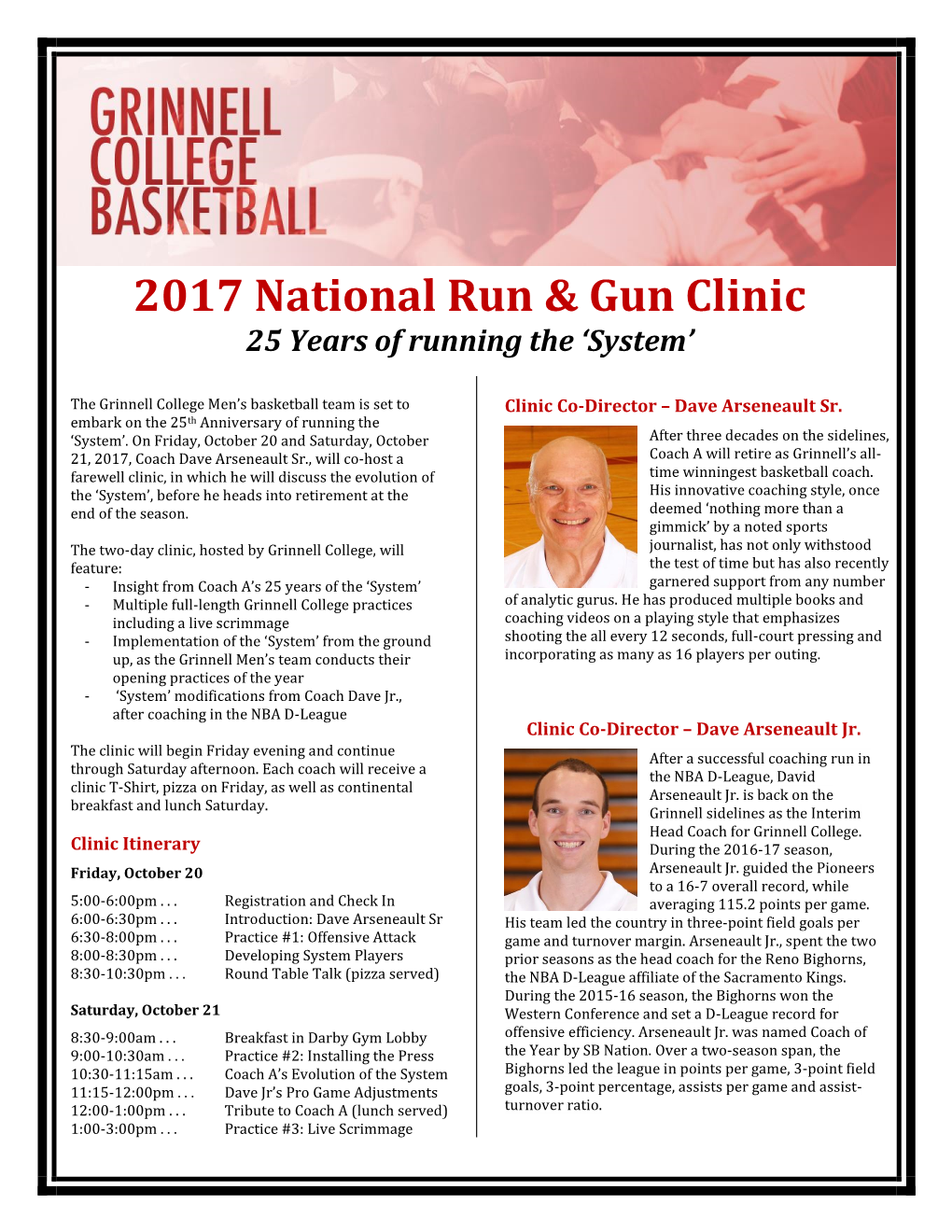2017 National Run & Gun Clinic
