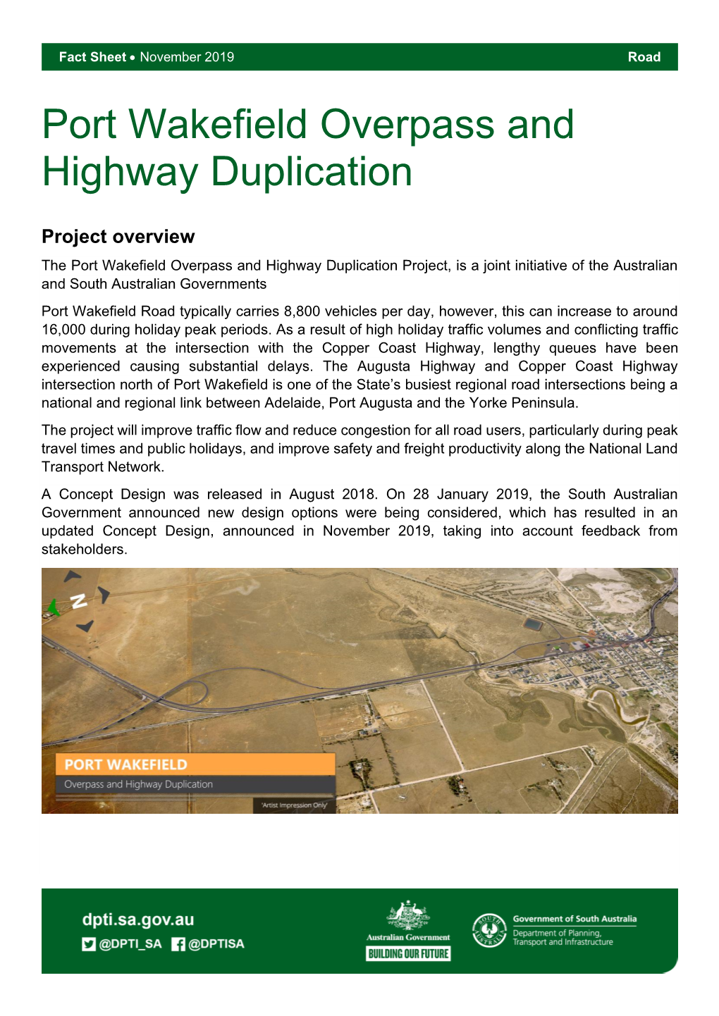 Port Wakefield Overpass Township Duplication