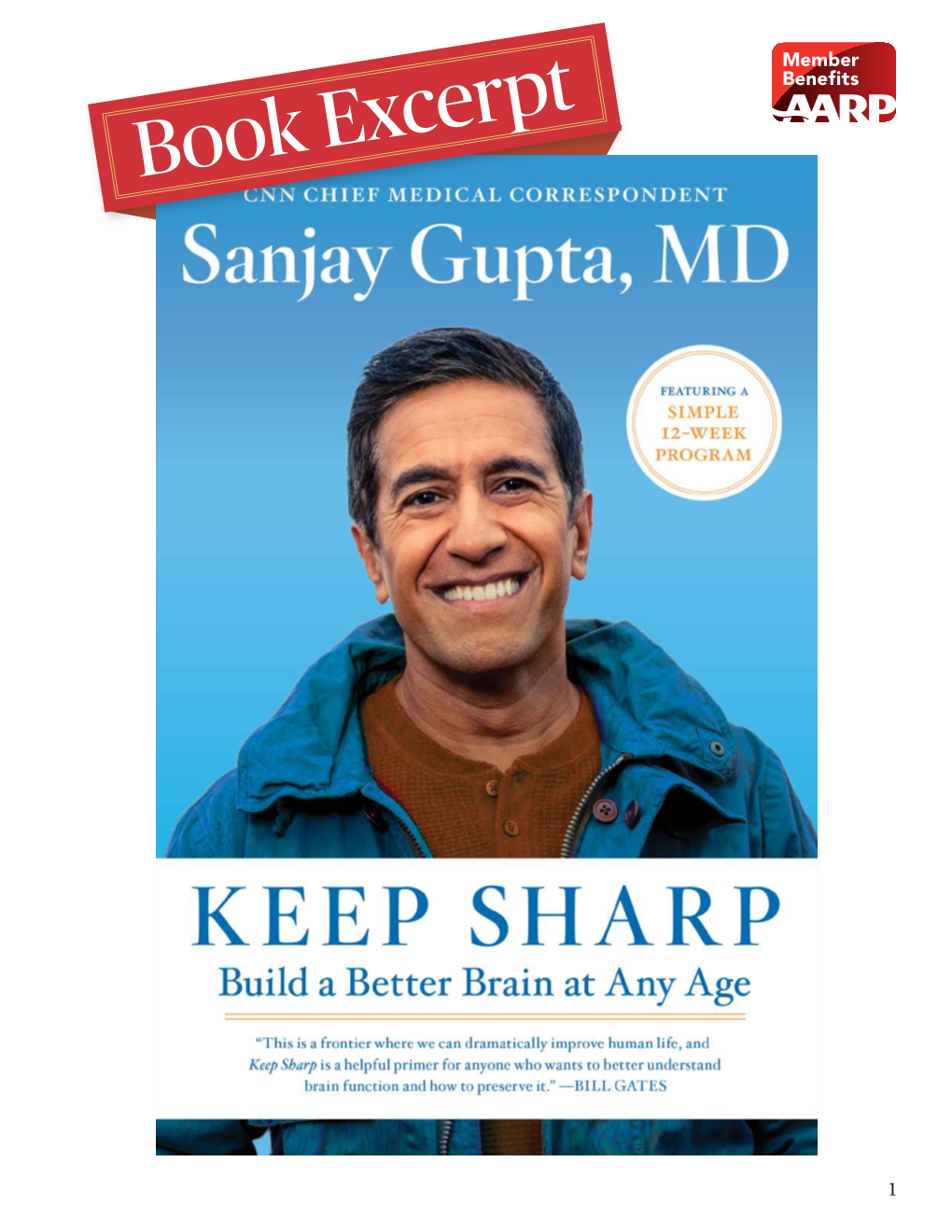 Keep Sharp Build a Better Brain at Any Age by Sanjay Gupta, MD