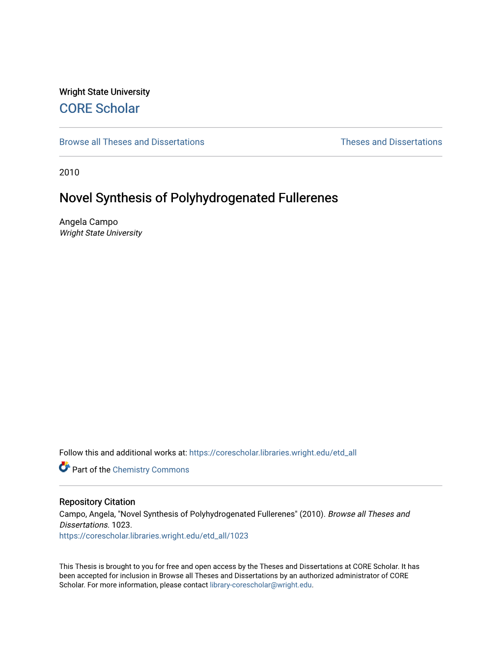 Novel Synthesis of Polyhydrogenated Fullerenes