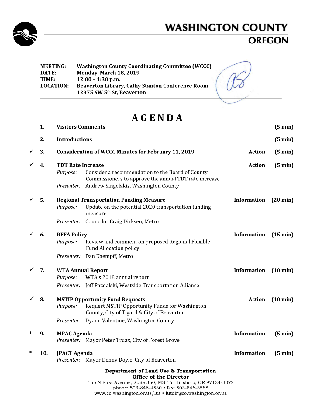 WCCC Packet 20190318