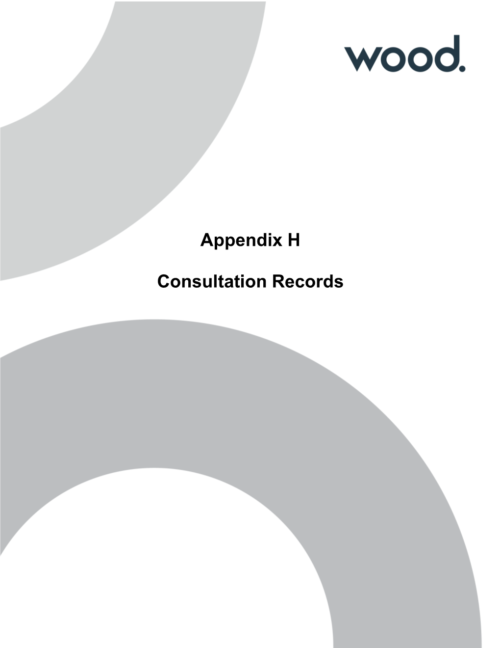Appendix H-1 Stakeholder List