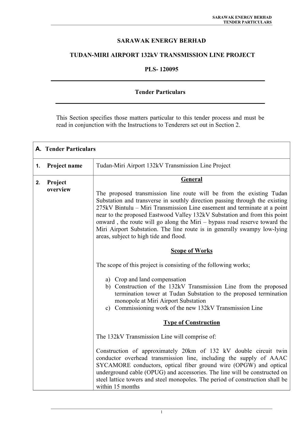 PLS-120095-Tender Particulars