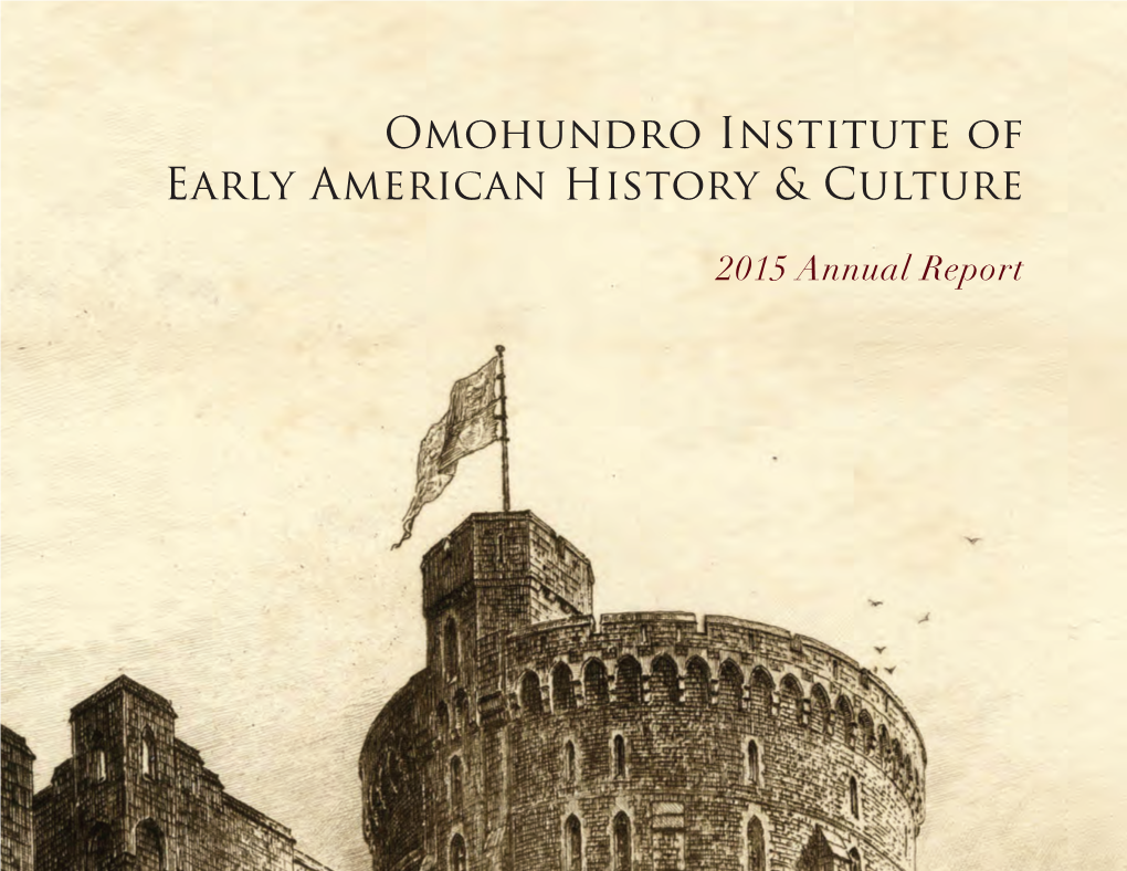 2015 OIEAHC Annual Report