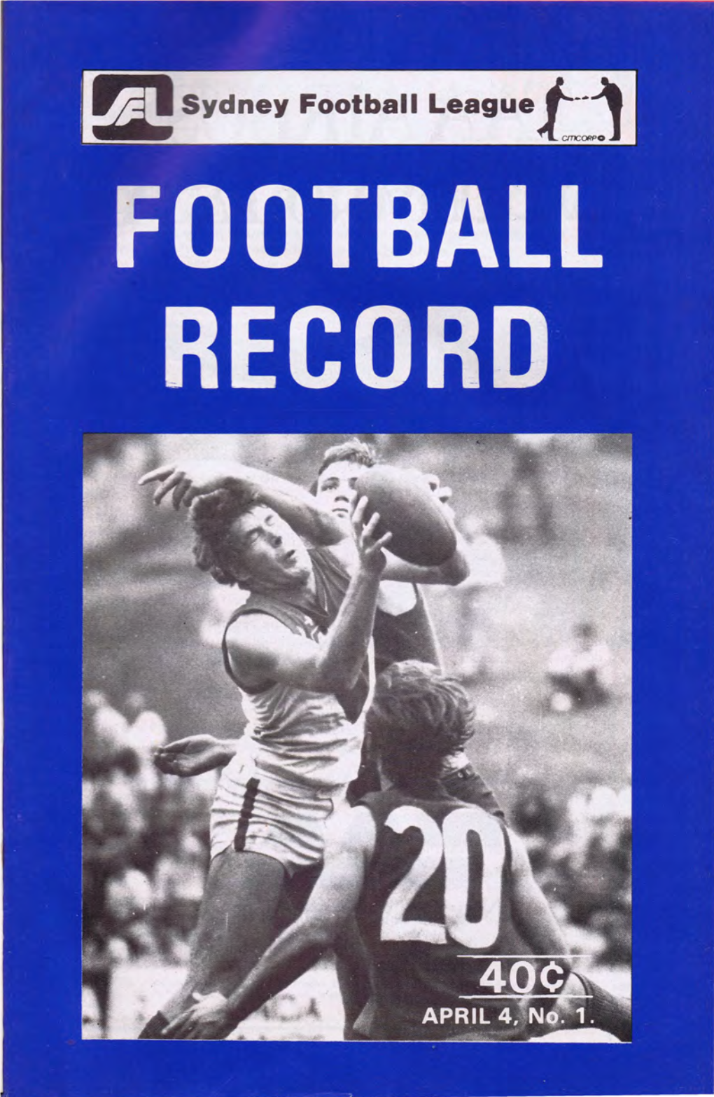 1982 ... and a Vibrant New Look to Sydney Football