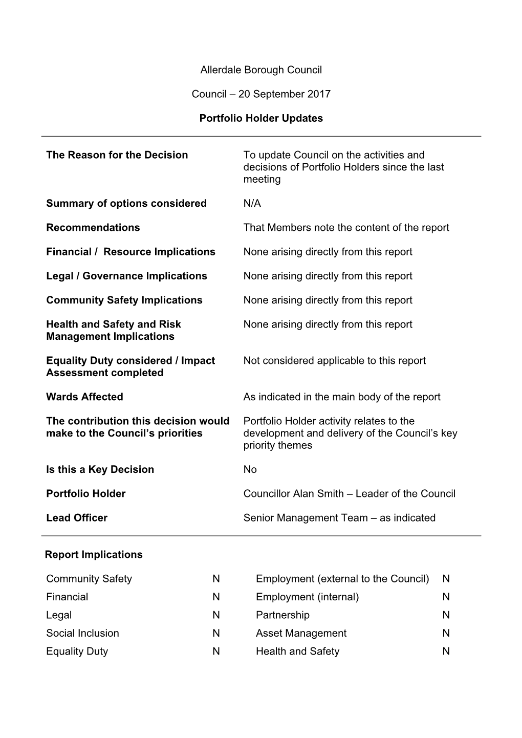 Report Template February 2013