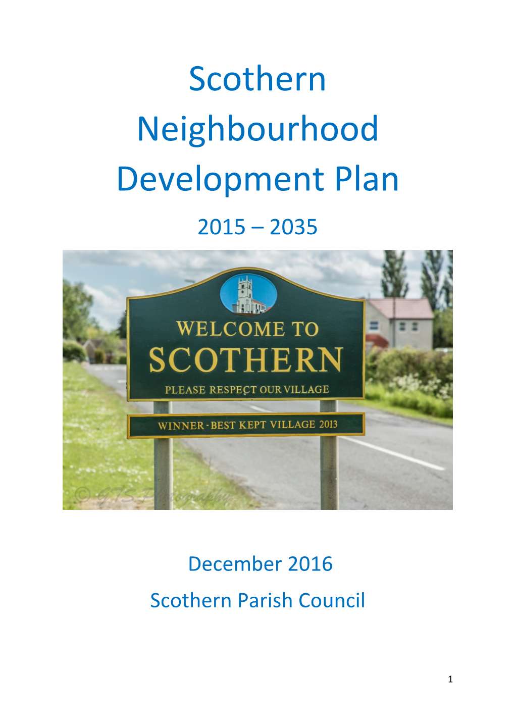 Scothern Neighbourhood Plan Final