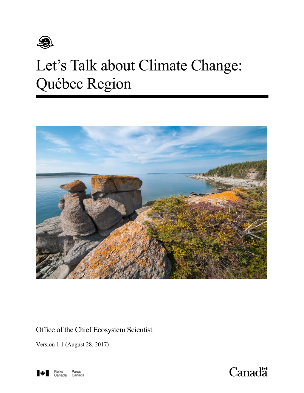 Let's Talk About Climate Change: Québec Region