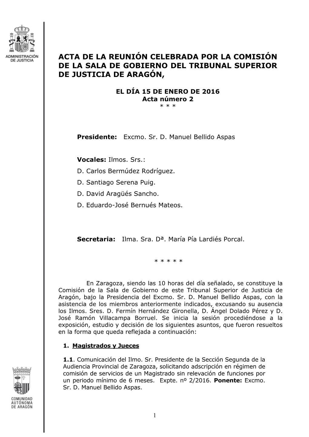 Tribunal Superior De Justicia De Aragón