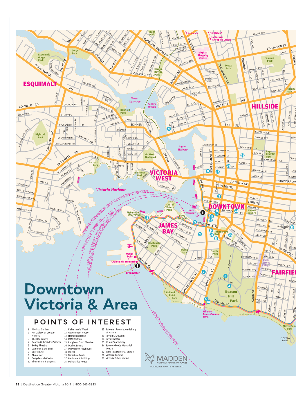 Downtown Victoria & Area