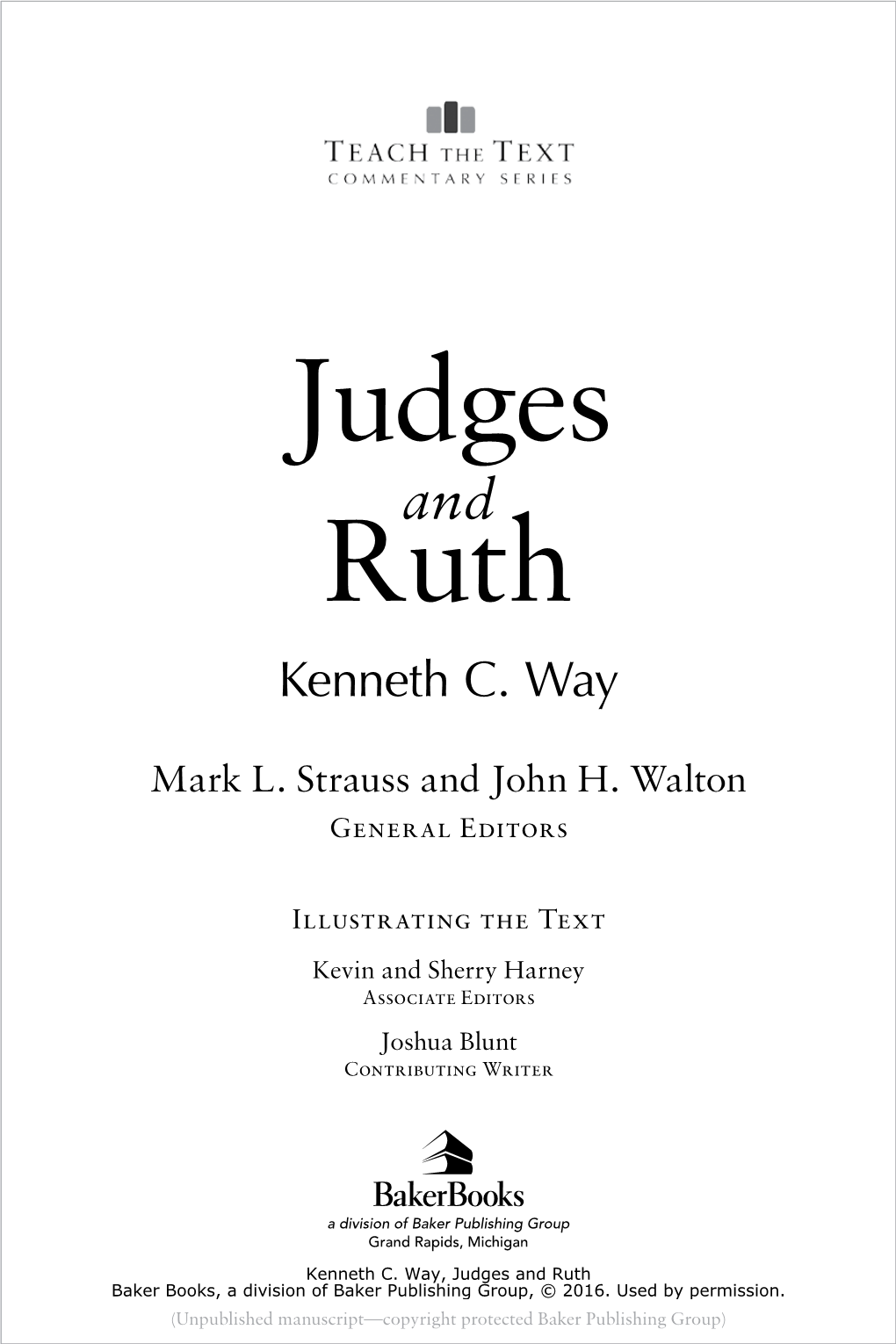 Judges Ruth C