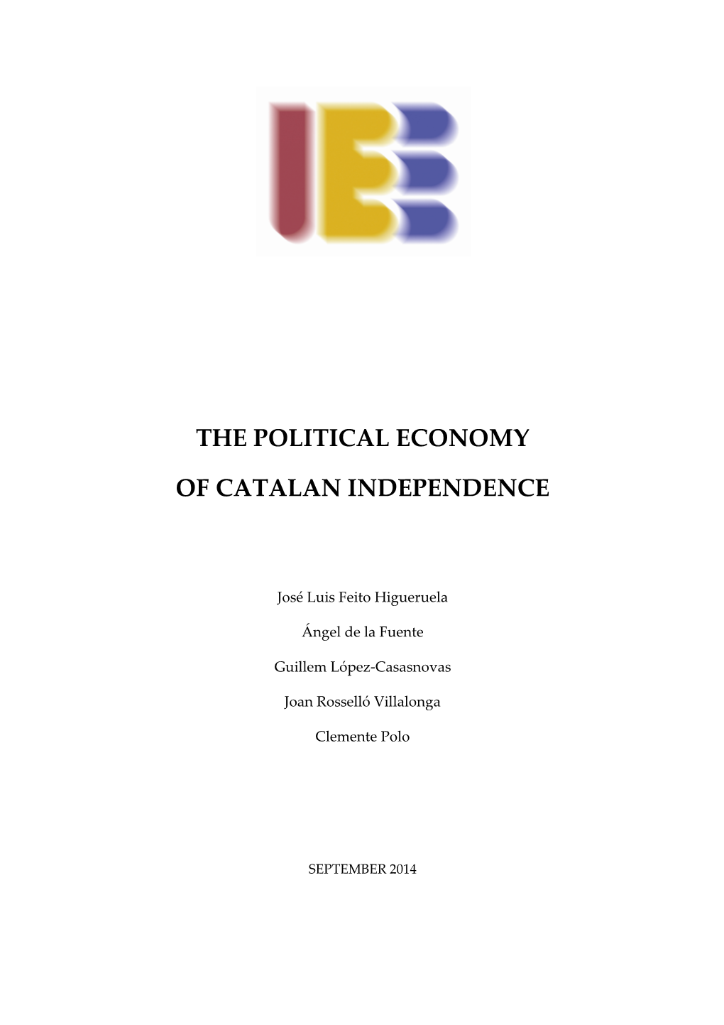 The Political Economy of Catalan Independence