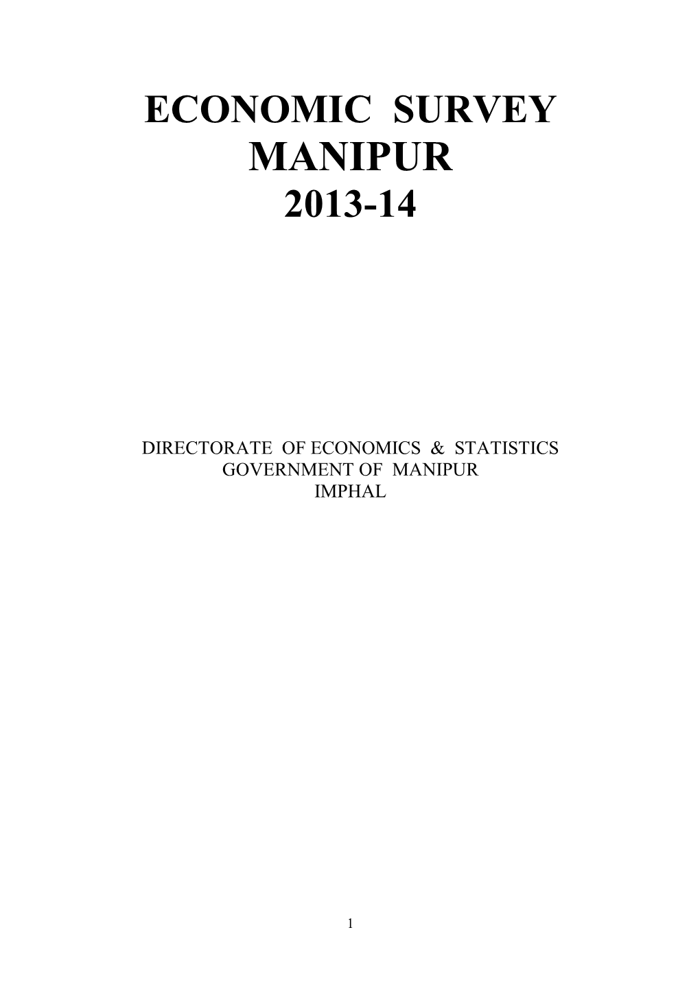 Manipur 2013-14