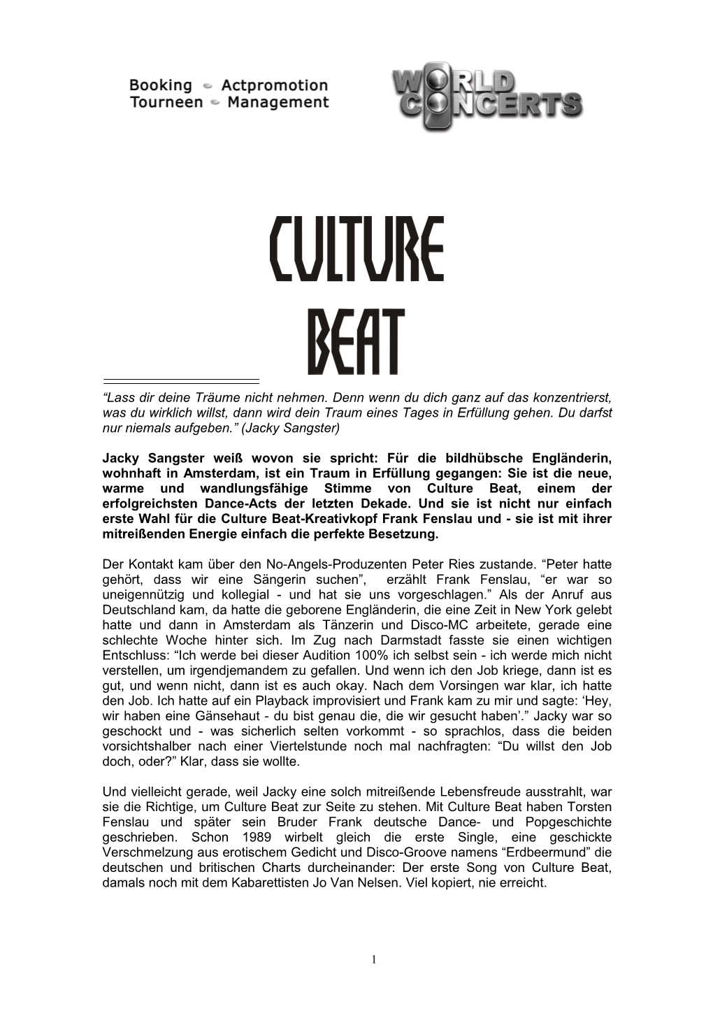 Bio CULTURE BEAT