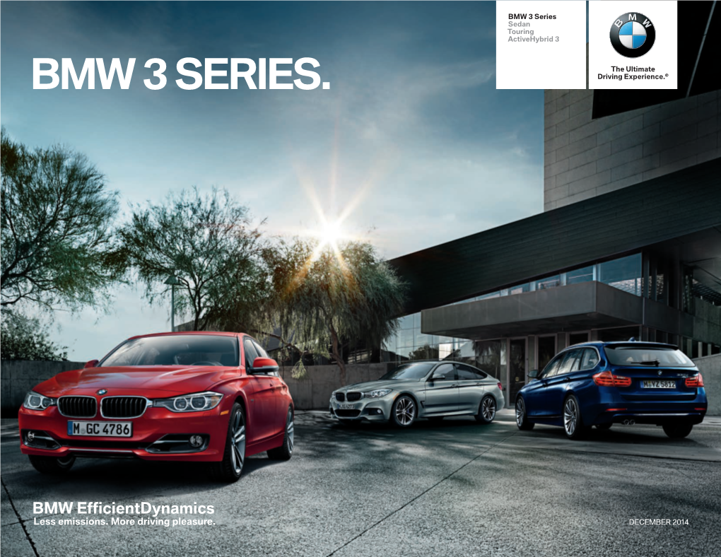 BMW 3 SERIES. Driving Experience.®