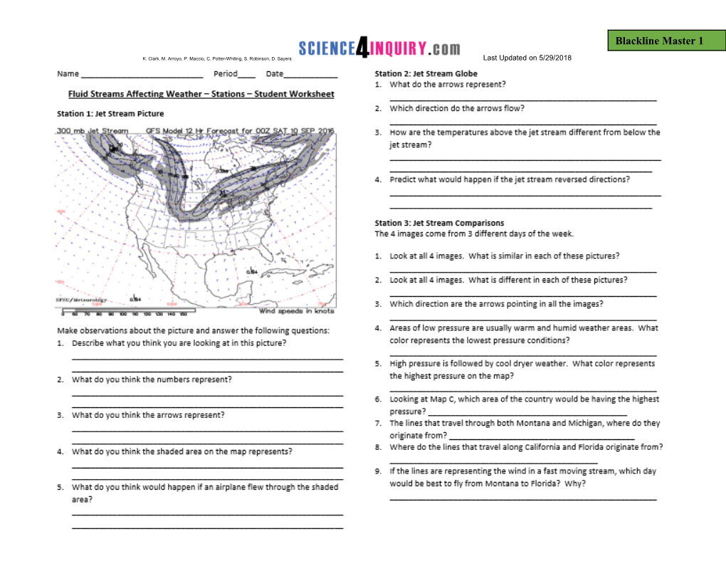 Fluid Streams Summative Assessment