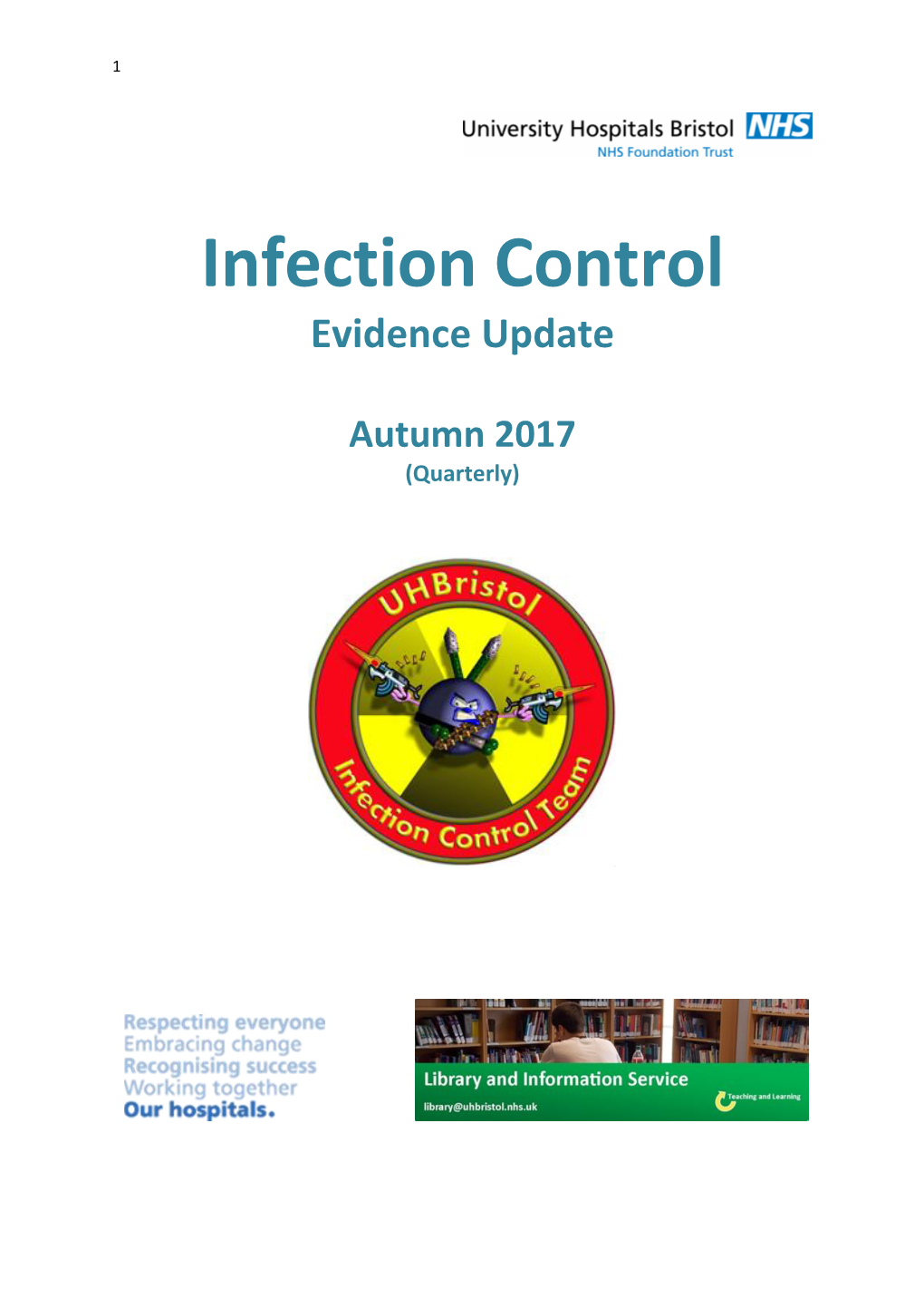 Infection Control Evidence Update