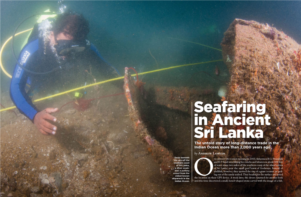 Seafaring in Ancient Sri Lanka