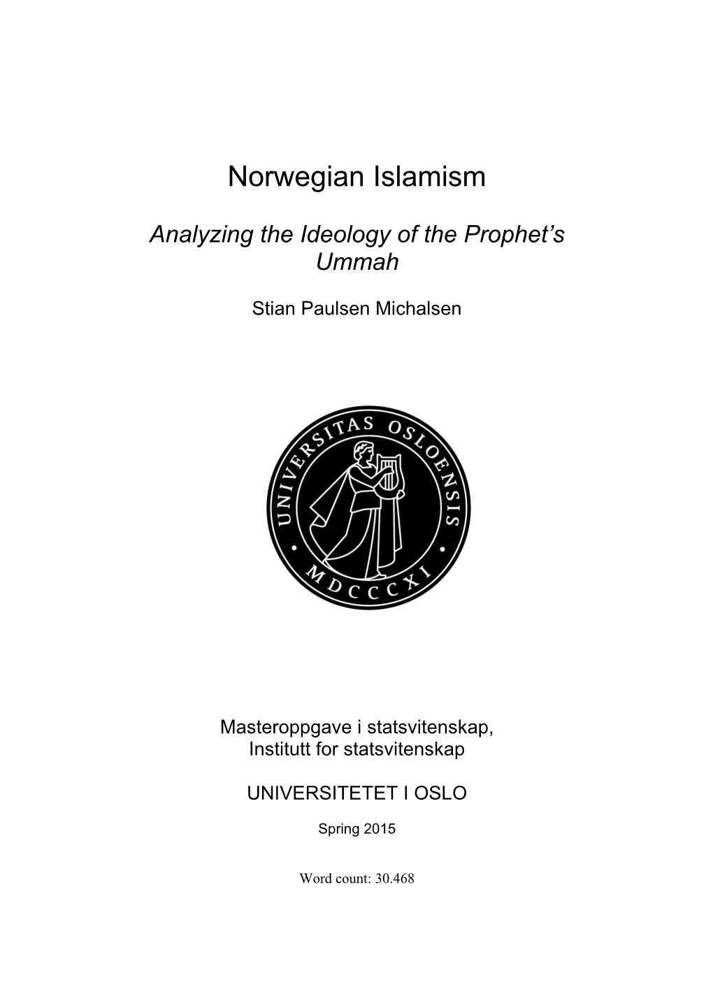 Norwegian Islamism