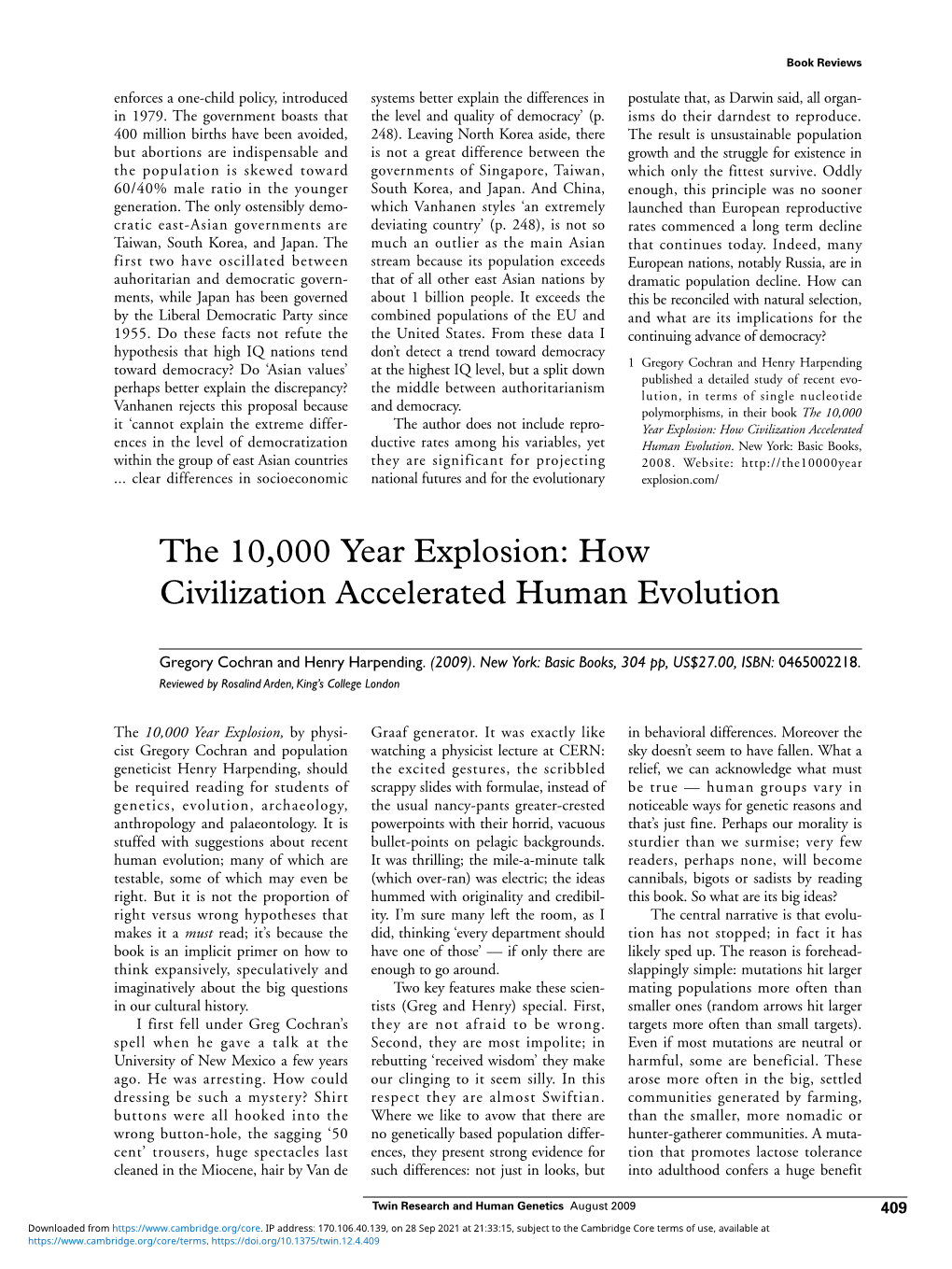How Civilization Accelerated Human Evolution