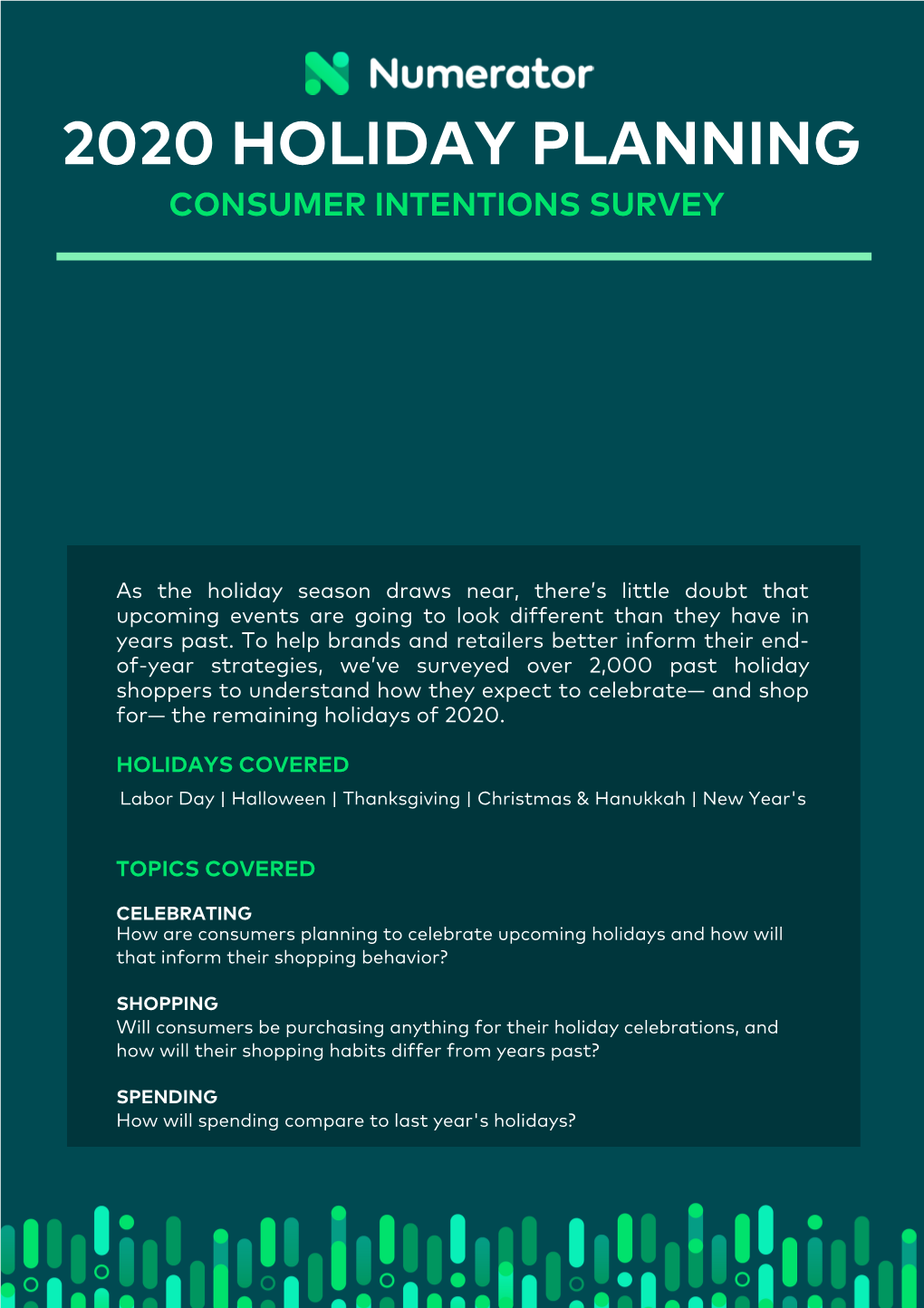 2020 Holiday Planning Consumer Intentions Survey