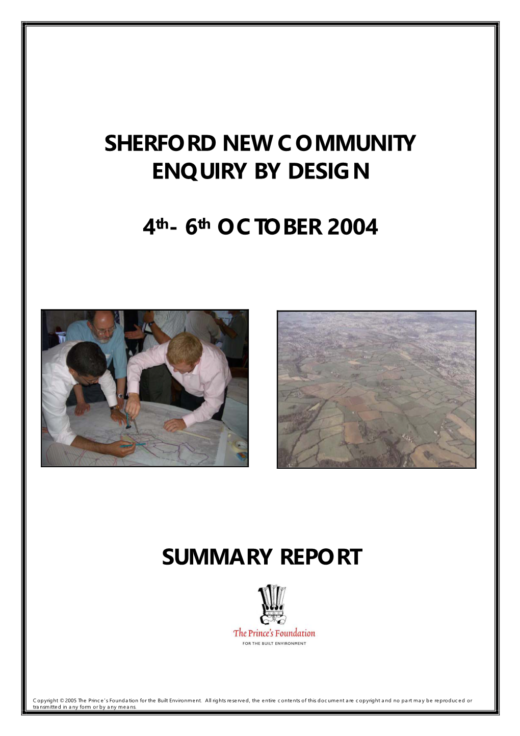 Sherford New Community Enquiry by Design