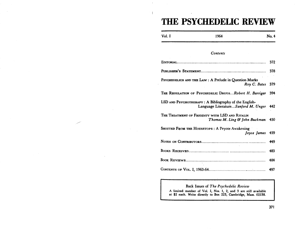 The Psychedelic Review