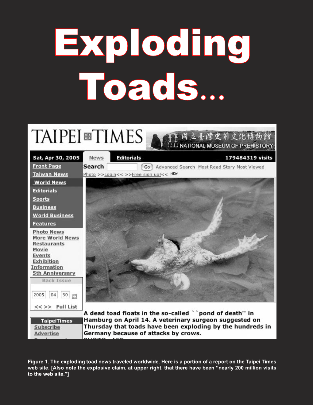 Exploding Toads