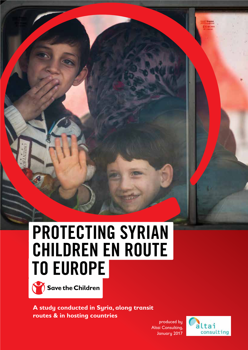 Children En Route Protecting Syrian to Europe