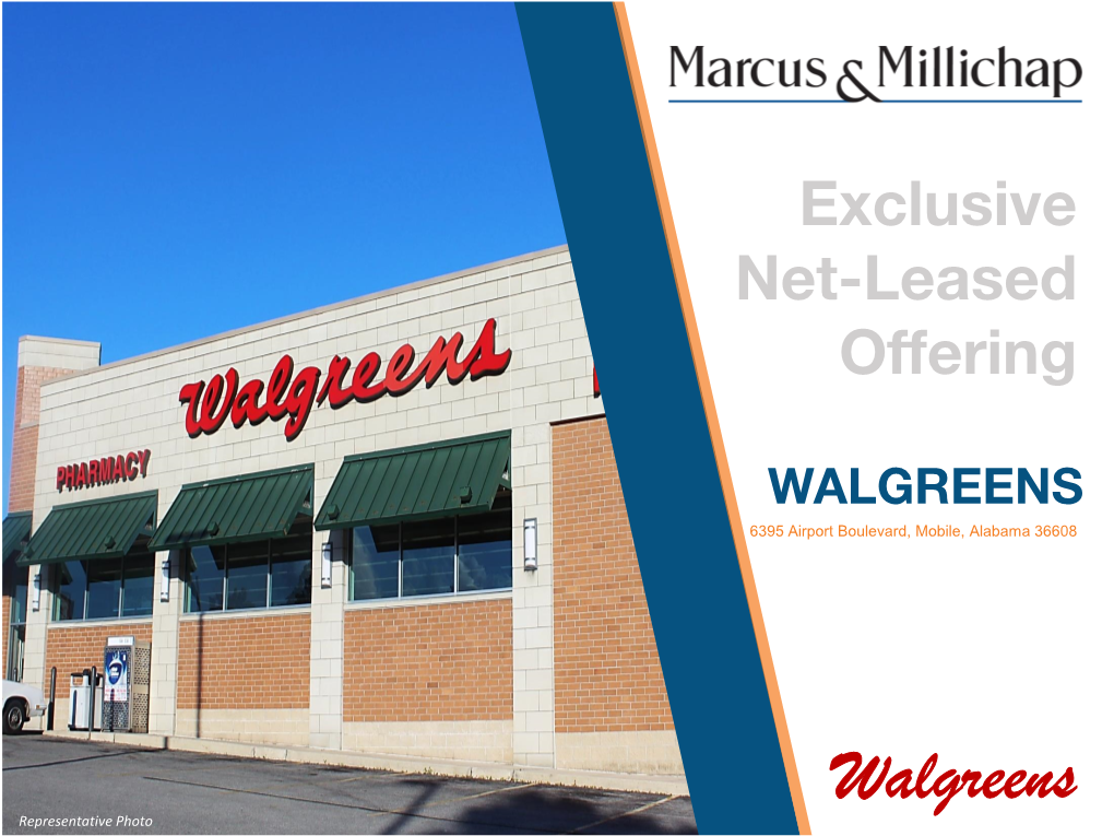 WALGREENS 6395 Airport Boulevard, Mobile, Alabama 36608