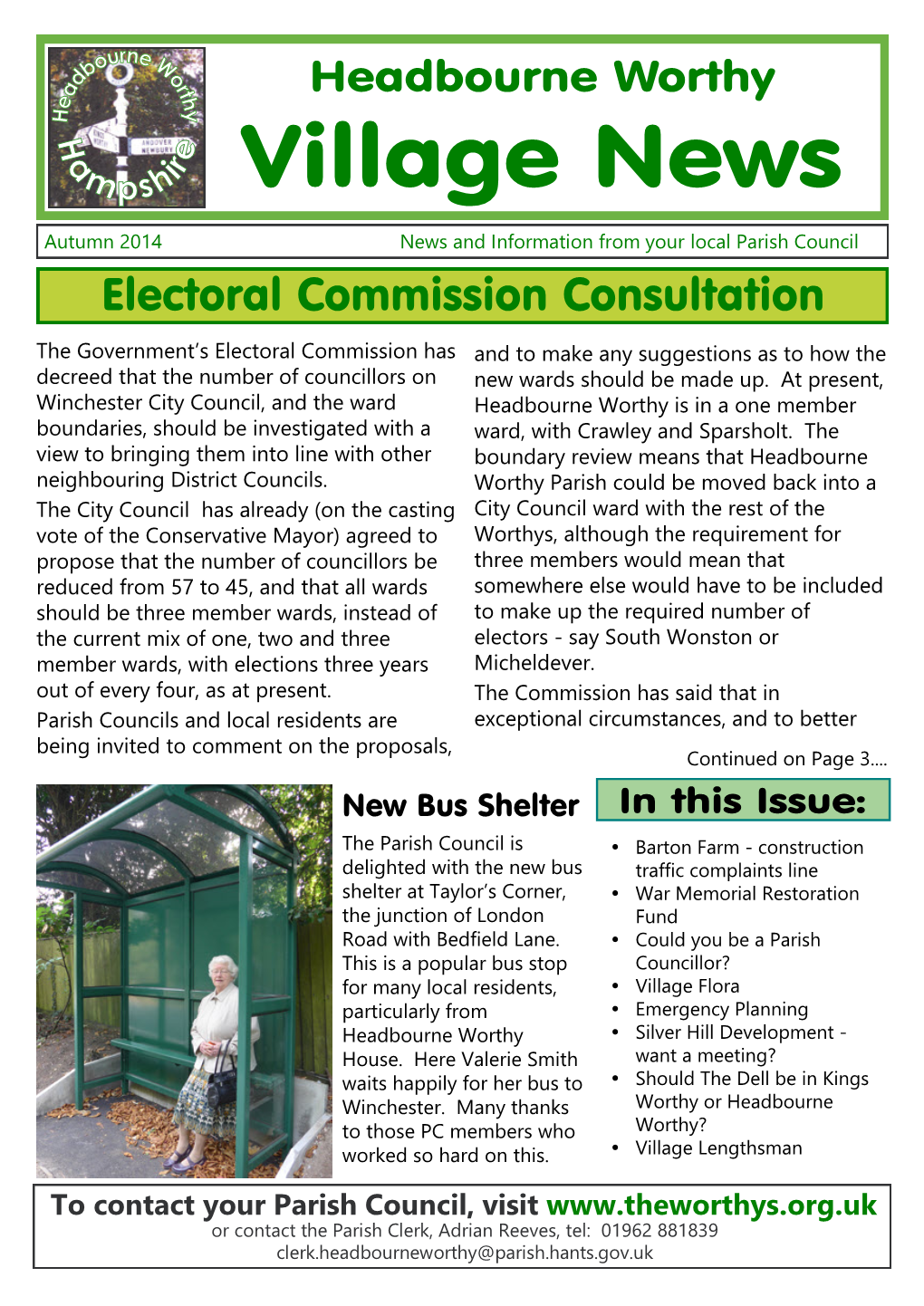 Village News Electoral Commission Special 2014