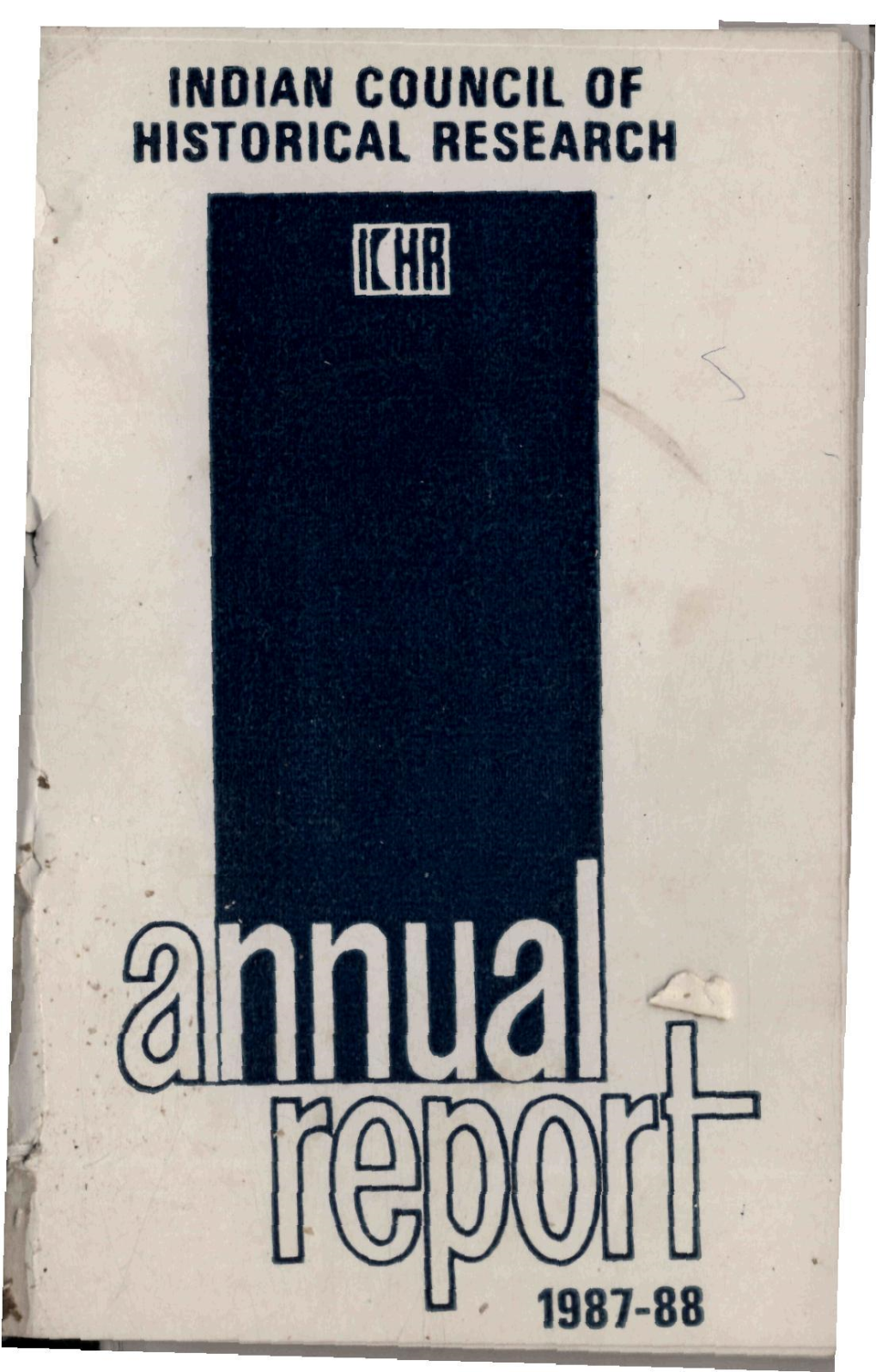 Annual Report 1987-88 I General