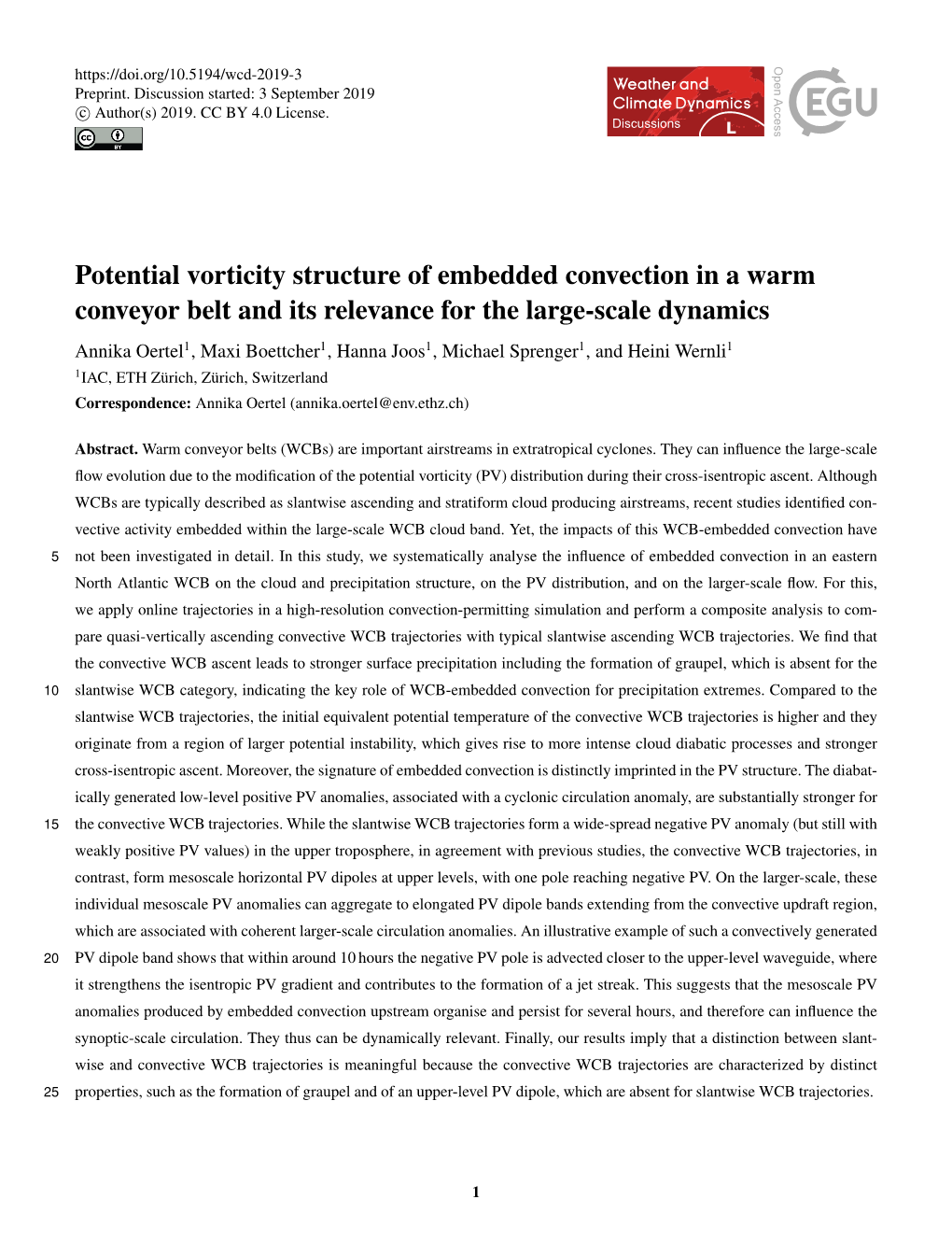 Potential Vorticity Structure of Embedded Convection in a Warm Conveyor Belt and Its Relevance for the Large-Scale Dynamics