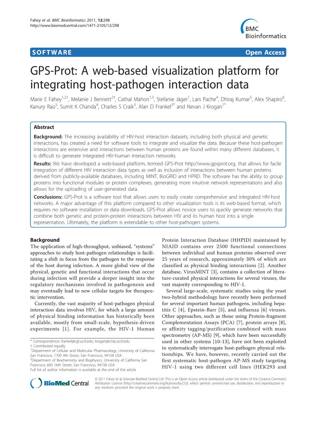 A Web-Based Visualization Platform for Integrating Host-Pathogen