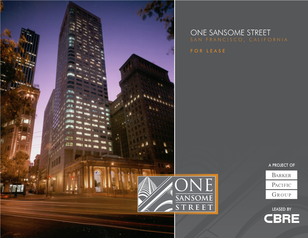 One Sansome Street San Francisco, California