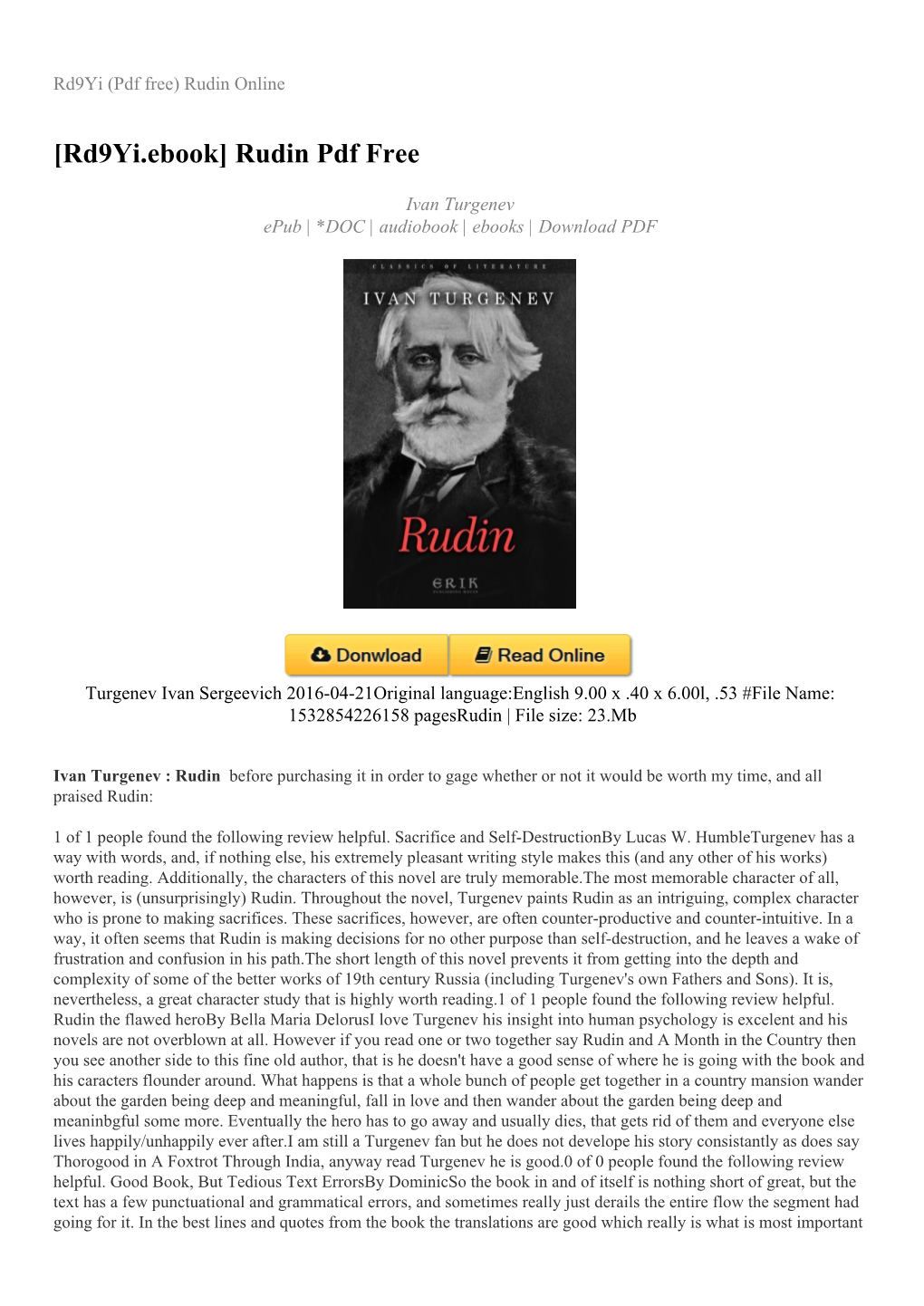 [Rd9yi.Ebook] Rudin Pdf Free