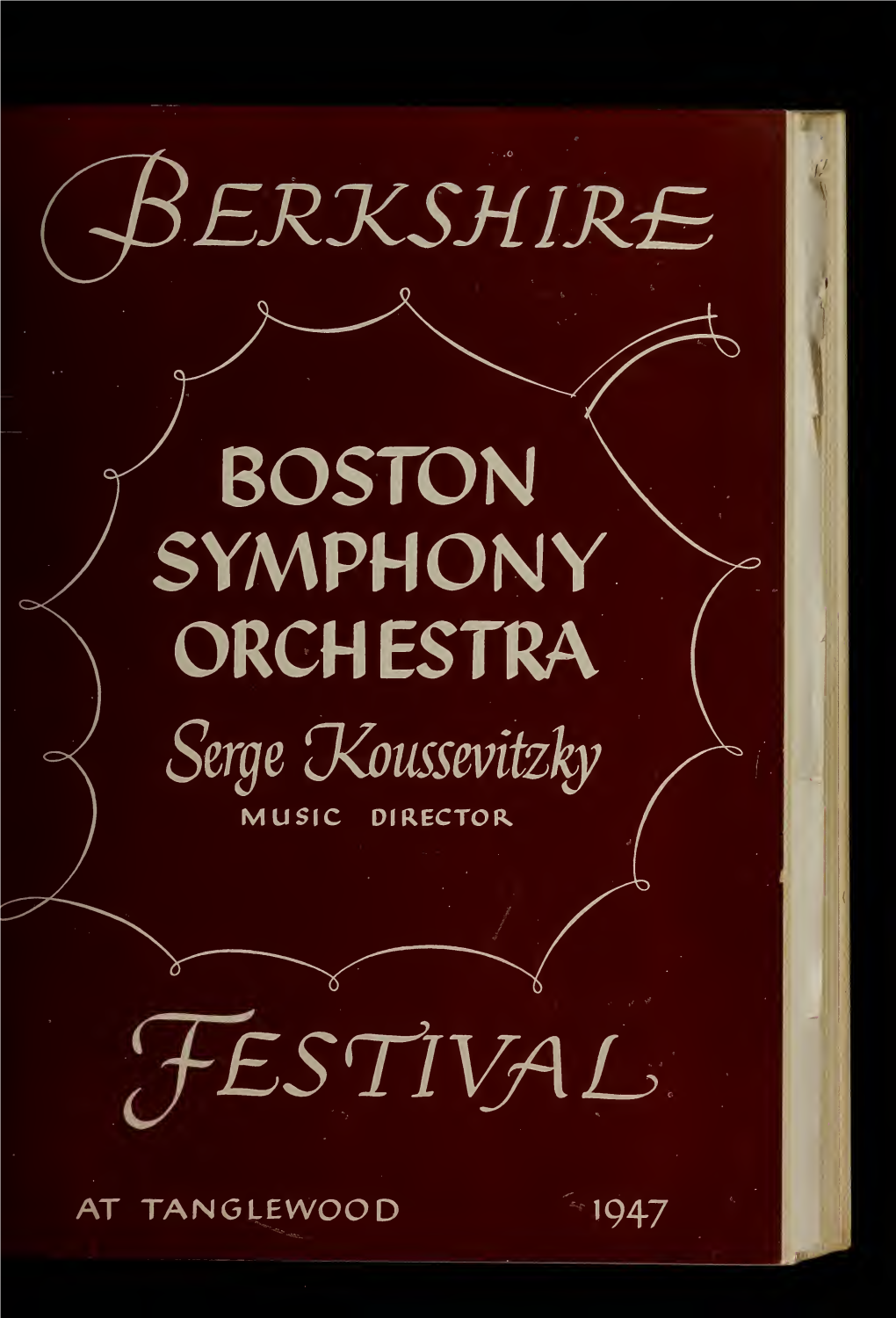 Boston Symphony Orchestra Concert Programs, Summer, 1947-1950