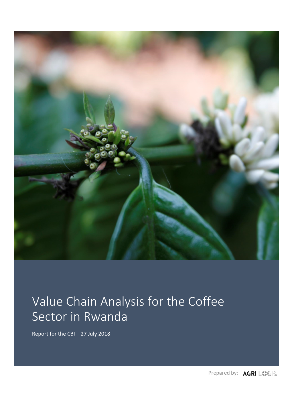 Value Chain Analysis for the Coffee Sector in Rwanda Report for the CBI – 27 July 2018