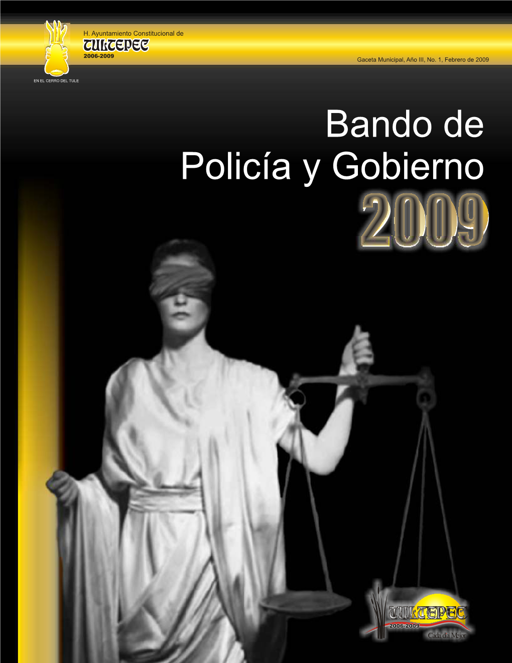 Bando De Policía Y Gobierno DATOS HISTÓRICOS DEL MUNICIPIO DE TULTEPEC